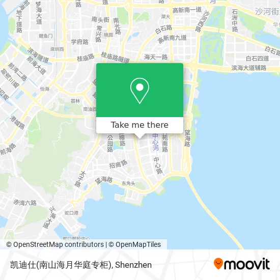凯迪仕(南山海月华庭专柜) map