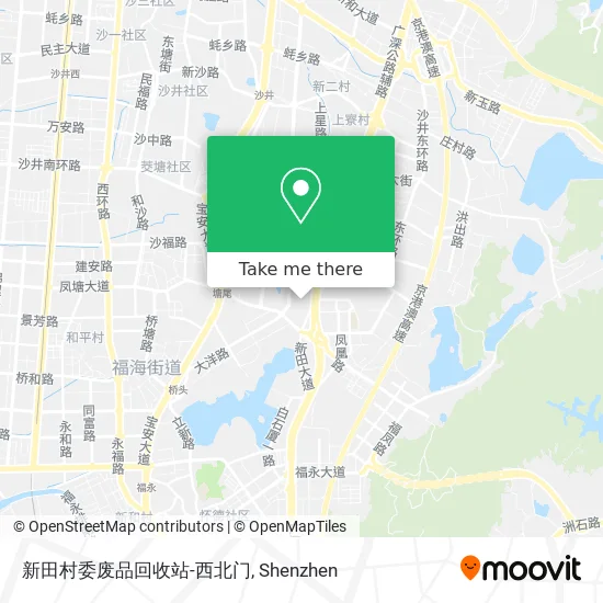 新田村委废品回收站-西北门 map