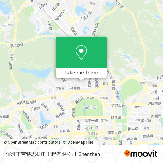 深圳市劳特思机电工程有限公司 map