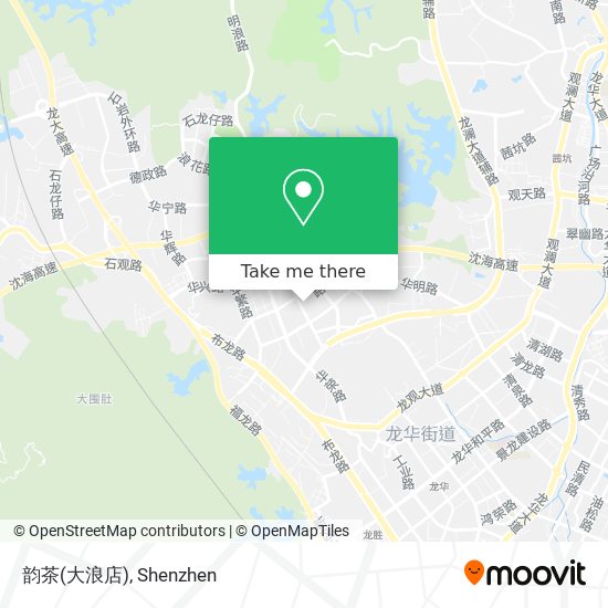 韵茶(大浪店) map