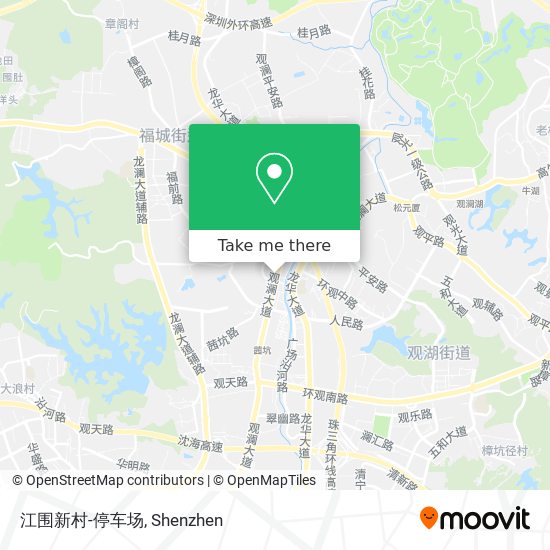 江围新村-停车场 map
