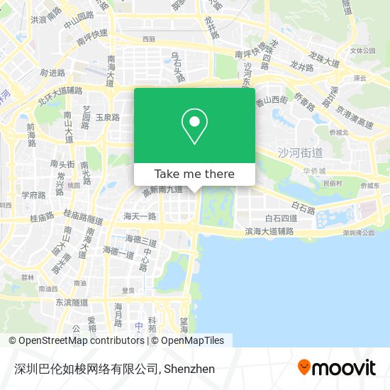 深圳巴伦如梭网络有限公司 map