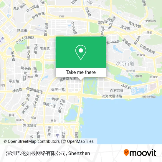 深圳巴伦如梭网络有限公司 map