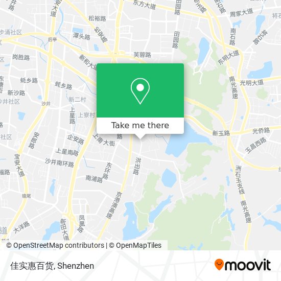 佳实惠百货 map