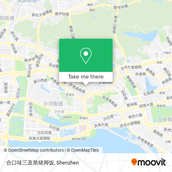 合口味三及第猪脚饭 map