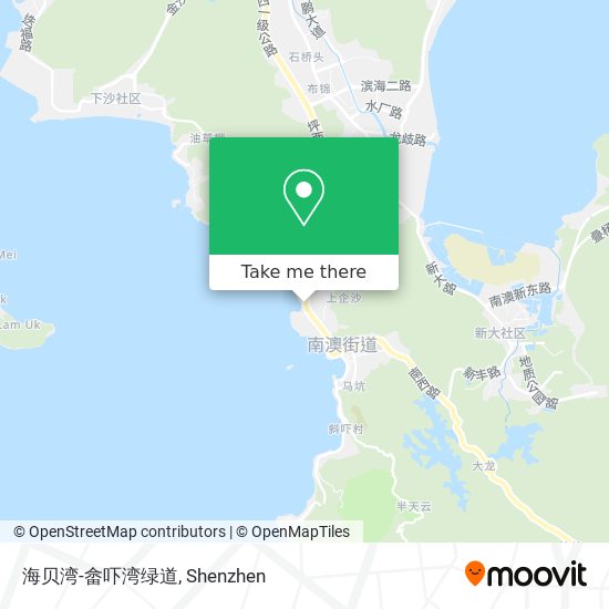 海贝湾-畲吓湾绿道 map