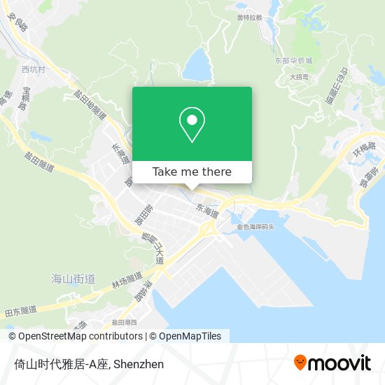 倚山时代雅居-A座 map