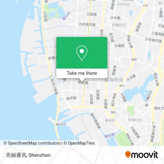 亮丽通讯 map