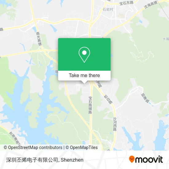 深圳丕烯电子有限公司 map