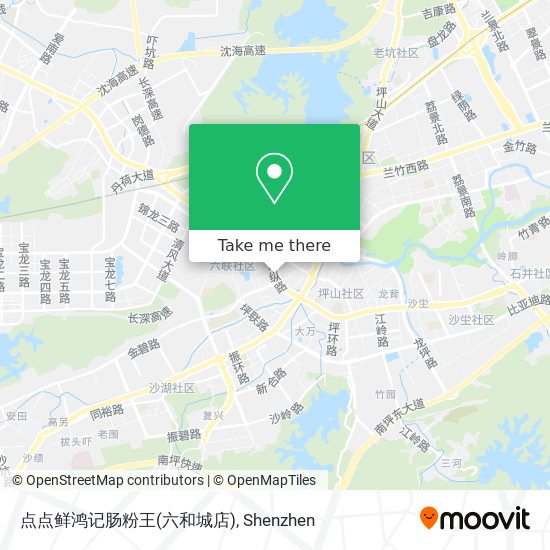 点点鲜鸿记肠粉王(六和城店) map