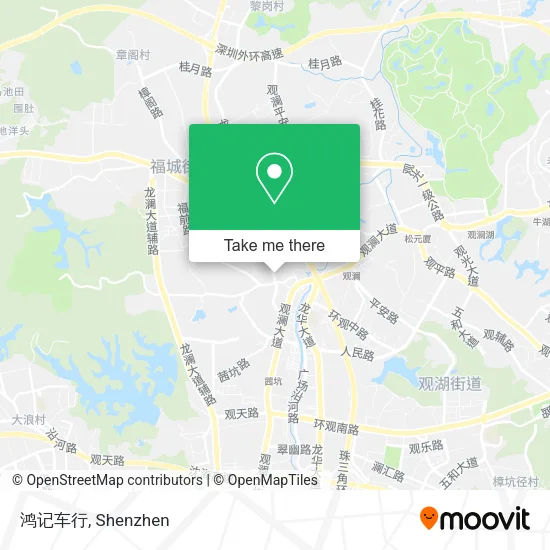 鸿记车行 map