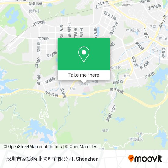 深圳市家德物业管理有限公司 map