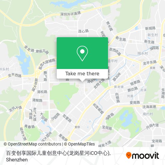 百变创享国际儿童创意中心(龙岗星河iCO中心) map