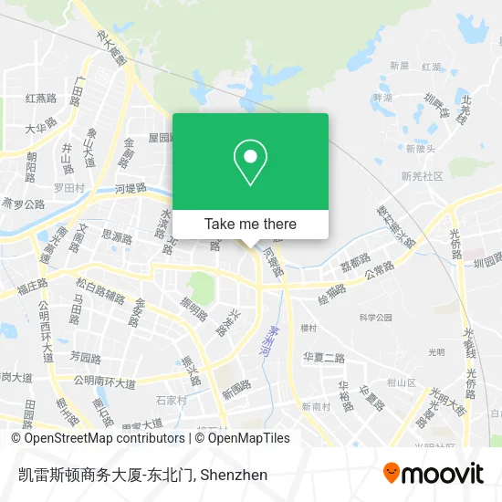 凯雷斯顿商务大厦-东北门 map