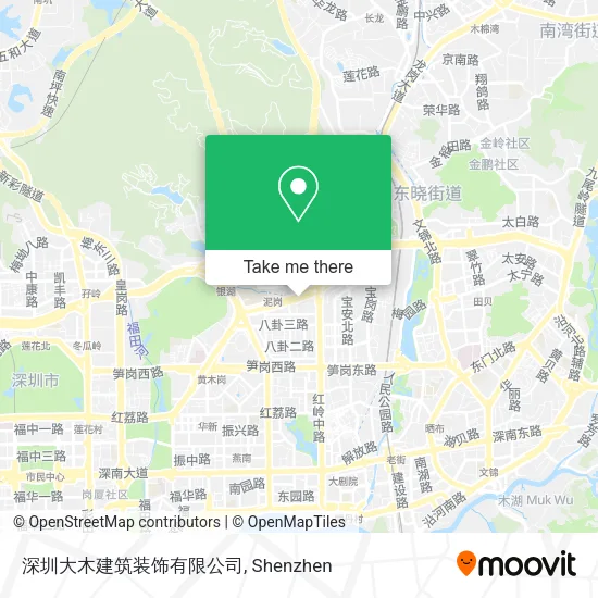深圳大木建筑装饰有限公司 map