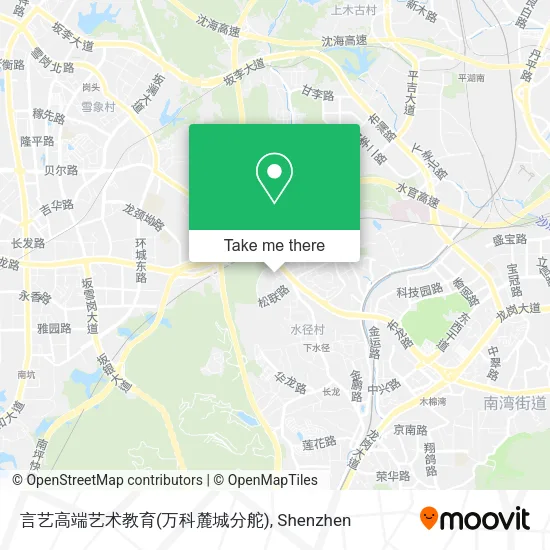 言艺高端艺术教育(万科麓城分舵) map