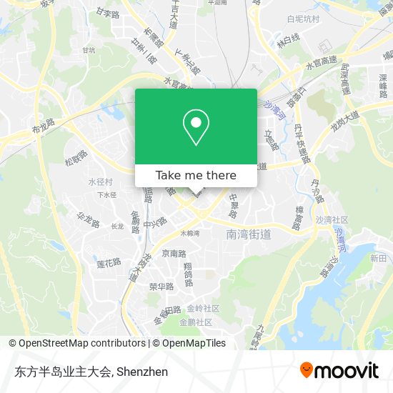东方半岛业主大会 map