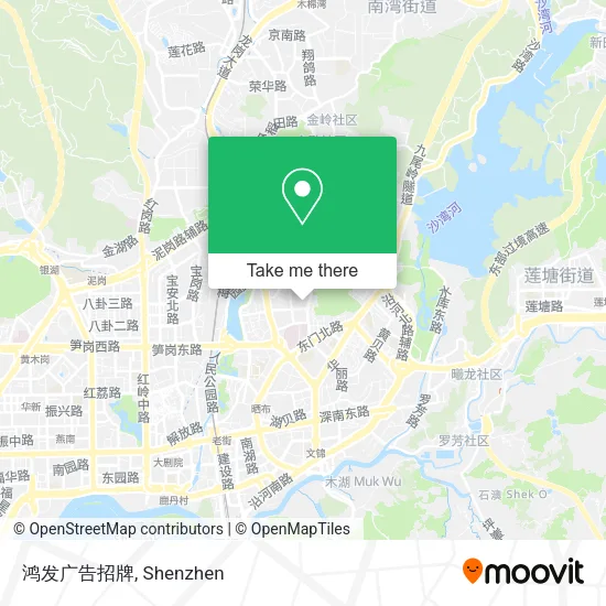 鸿发广告招牌 map