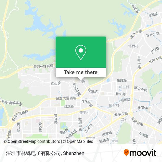 深圳市林铄电子有限公司 map