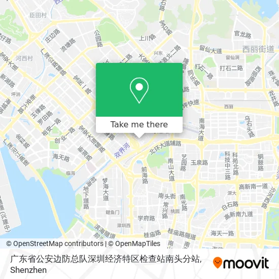 广东省公安边防总队深圳经济特区检查站南头分站 map