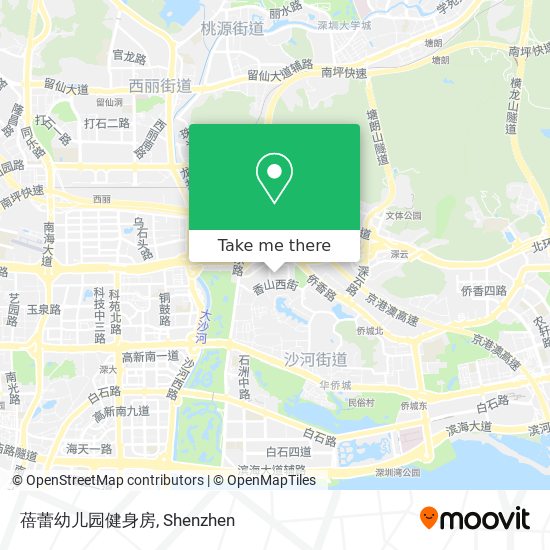 蓓蕾幼儿园健身房 map