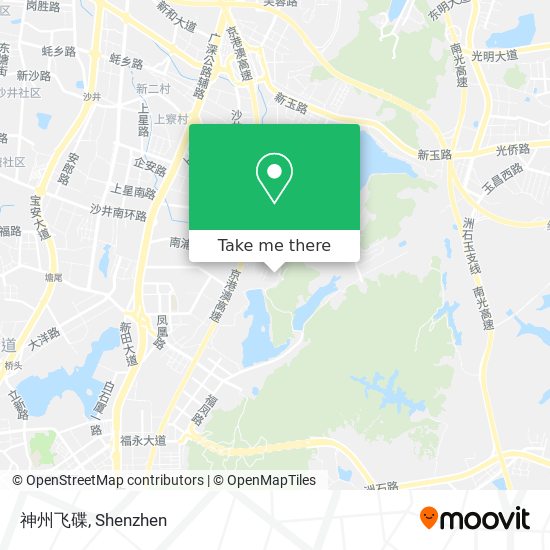 神州飞碟 map