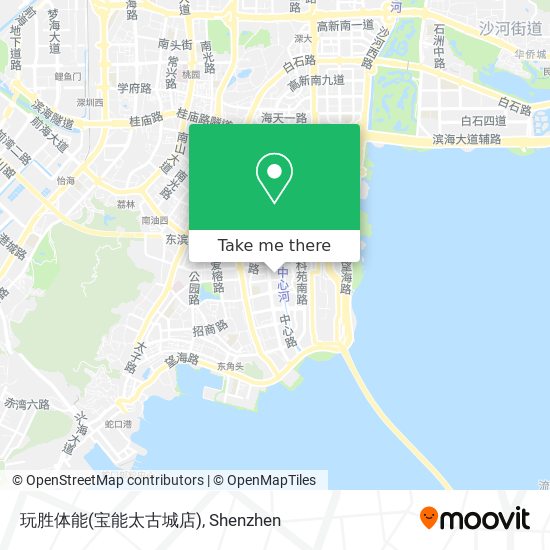 玩胜体能(宝能太古城店) map