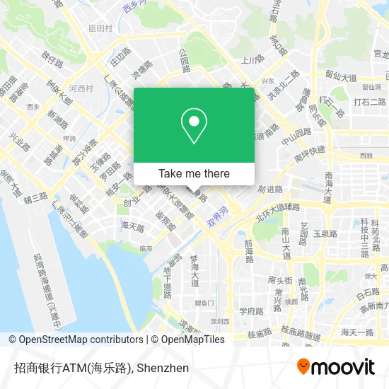 招商银行ATM(海乐路) map