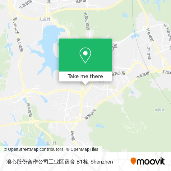 浪心股份合作公司工业区宿舍-B1栋 map