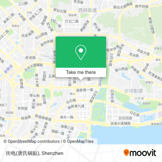 街电(唐氏锅贴) map