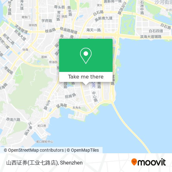 山西证券(工业七路店) map