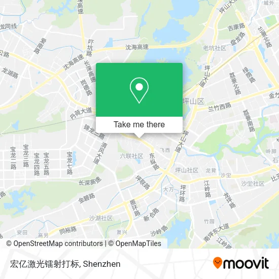 宏亿激光镭射打标 map