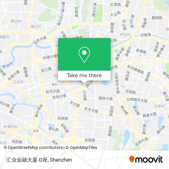汇业金融大厦-D座 map