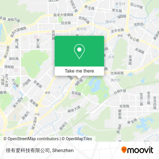 很有爱科技有限公司 map