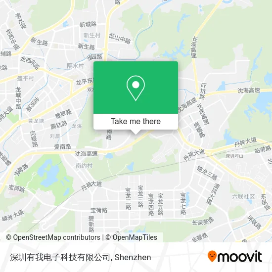 深圳有我电子科技有限公司 map