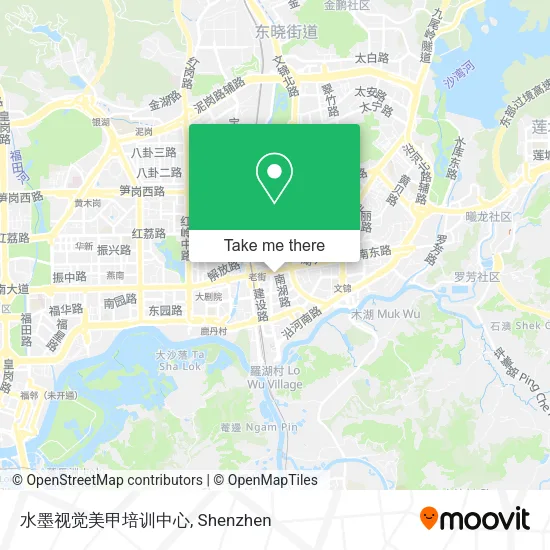 水墨视觉美甲培训中心 map