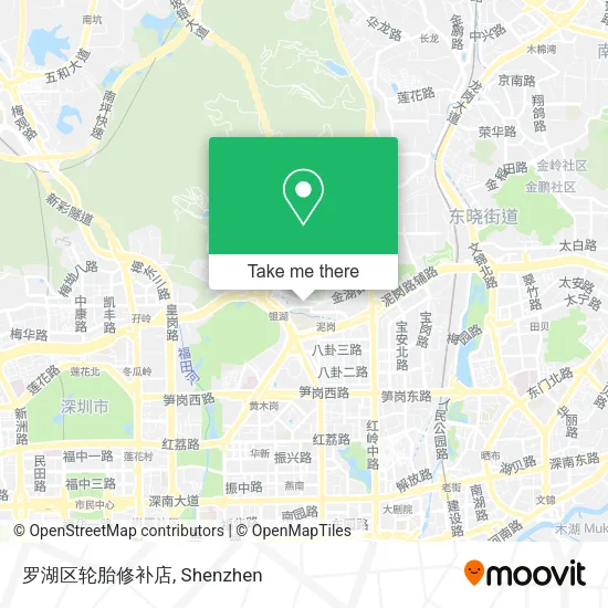 罗湖区轮胎修补店 map