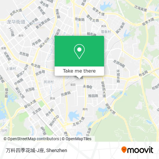 万科四季花城-J座 map