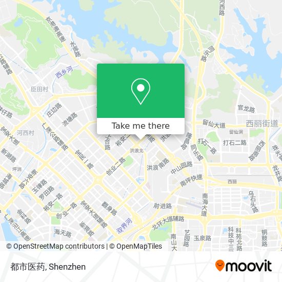 都市医药 map