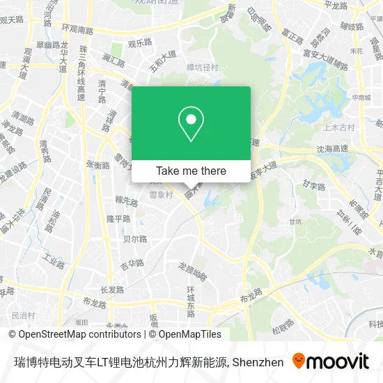 瑞博特电动叉车LT锂电池杭州力辉新能源 map