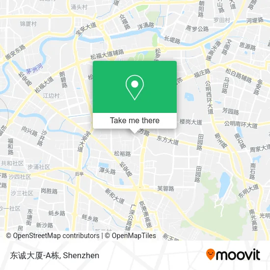 东诚大厦-A栋 map