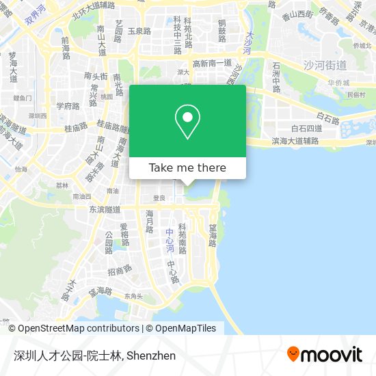深圳人才公园-院士林 map