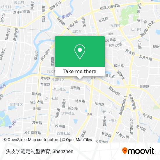 焦皮学霸定制型教育 map