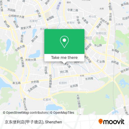 京东便利店(甲子塘店) map