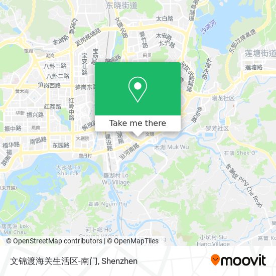 文锦渡海关生活区-南门 map