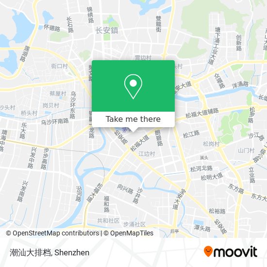 潮汕大排档 map