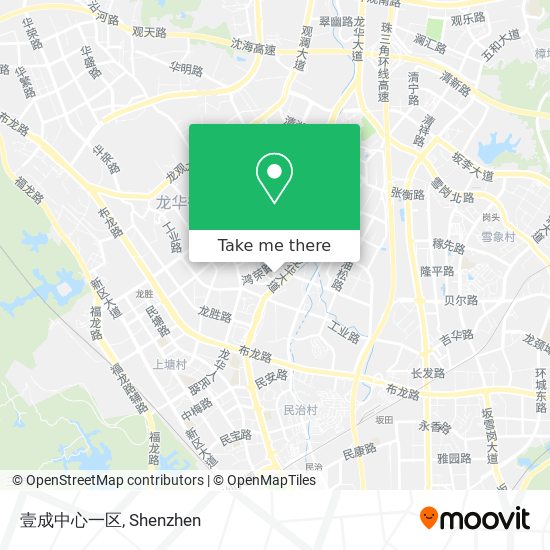 壹成中心一区 map