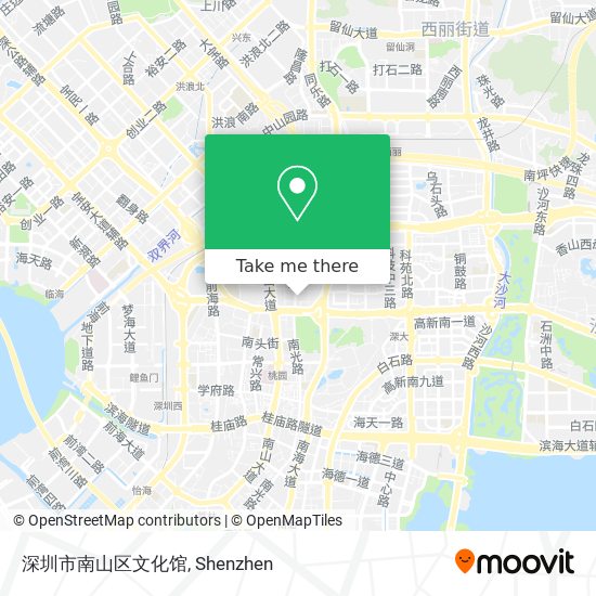 深圳市南山区文化馆 map