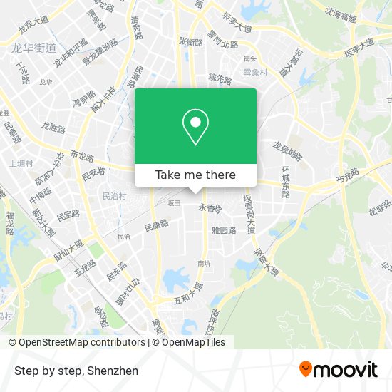 Step by step map