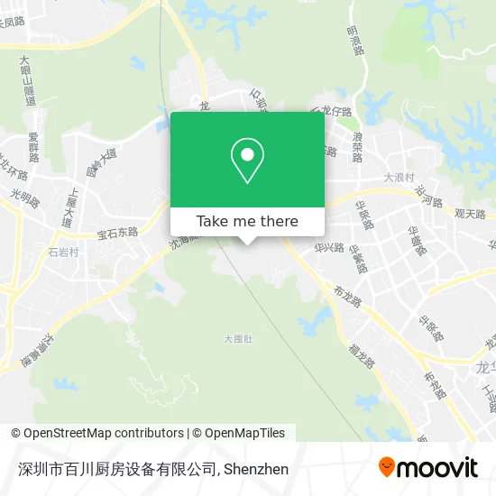 深圳市百川厨房设备有限公司 map